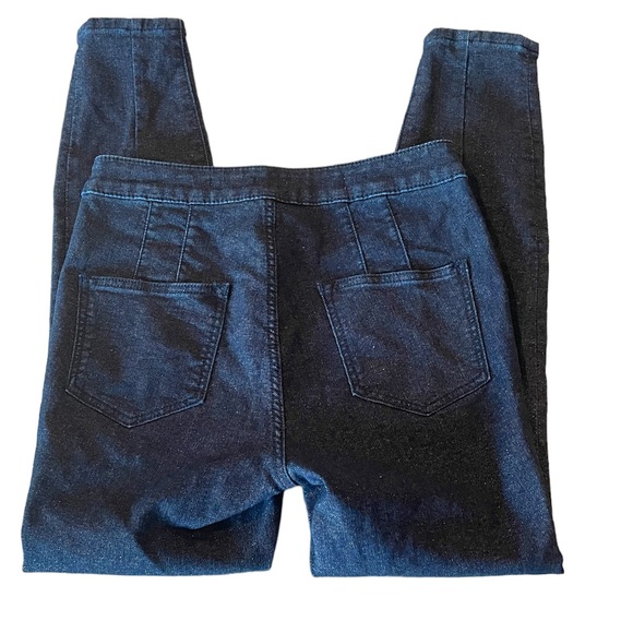 Anthropologie Pilcro Shimmer High Rise Denim Legging Ladies 29 - Picture 4 of 6